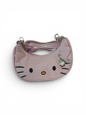 Hello Kitty Light Pink Kids Shoulder Bag with Charm